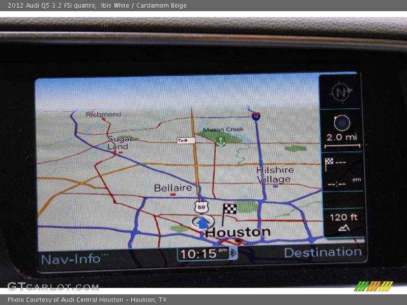 Ibis White / Cardamom Beige 2012 Audi Q5 3.2 FSI quattro