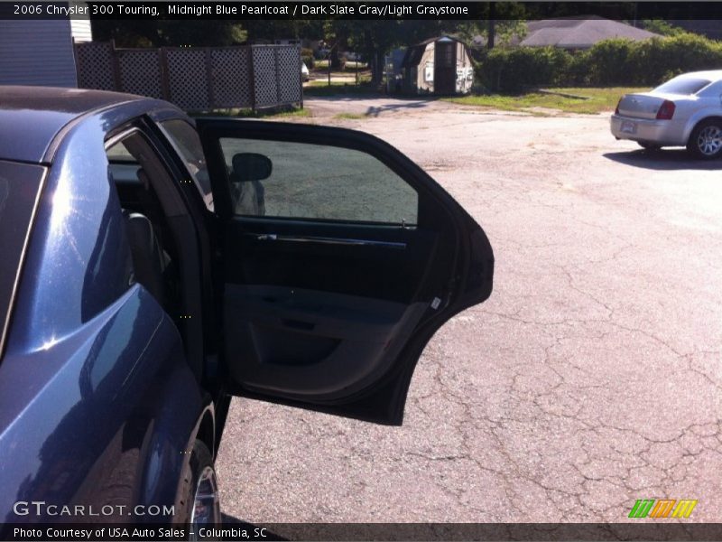 Midnight Blue Pearlcoat / Dark Slate Gray/Light Graystone 2006 Chrysler 300 Touring