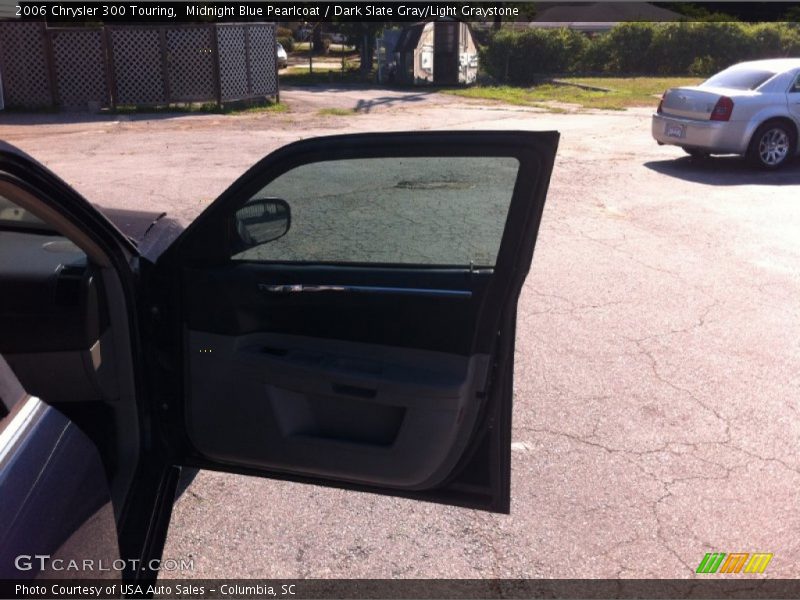 Midnight Blue Pearlcoat / Dark Slate Gray/Light Graystone 2006 Chrysler 300 Touring