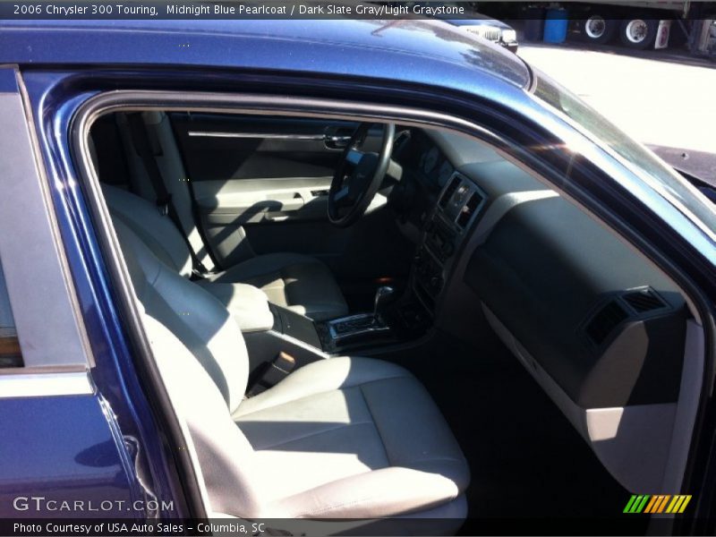 Midnight Blue Pearlcoat / Dark Slate Gray/Light Graystone 2006 Chrysler 300 Touring