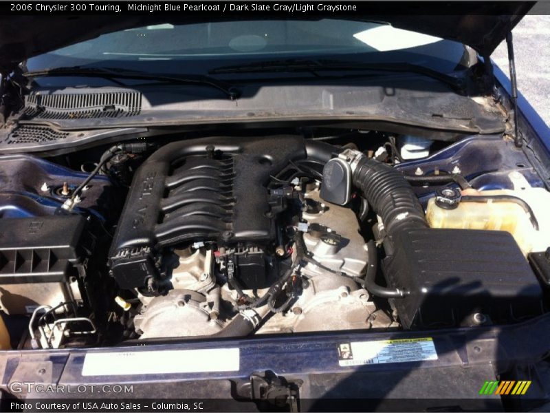 Midnight Blue Pearlcoat / Dark Slate Gray/Light Graystone 2006 Chrysler 300 Touring