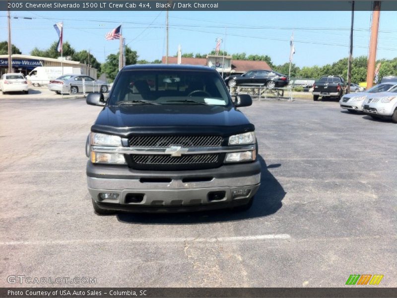 Black / Dark Charcoal 2005 Chevrolet Silverado 1500 LT Crew Cab 4x4