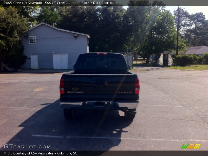 Black / Dark Charcoal 2005 Chevrolet Silverado 1500 LT Crew Cab 4x4
