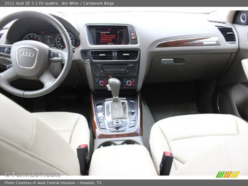 Ibis White / Cardamom Beige 2012 Audi Q5 3.2 FSI quattro