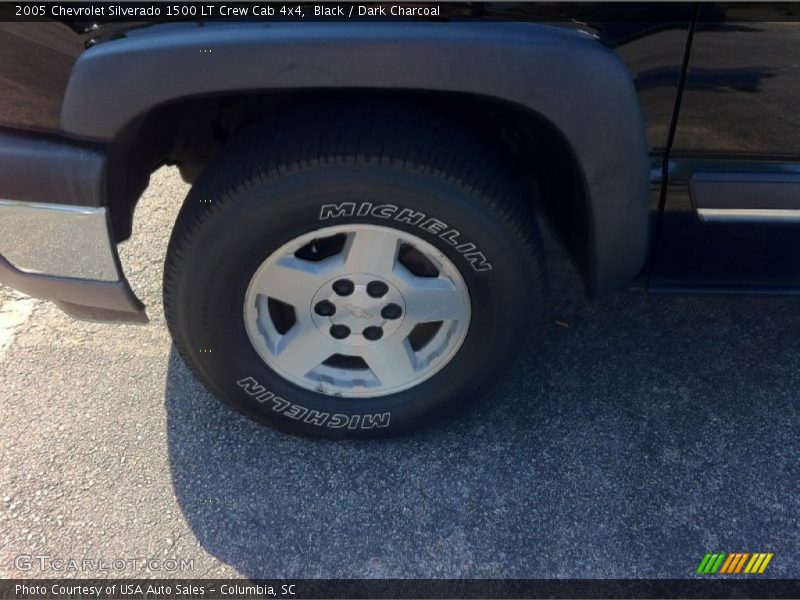 Black / Dark Charcoal 2005 Chevrolet Silverado 1500 LT Crew Cab 4x4