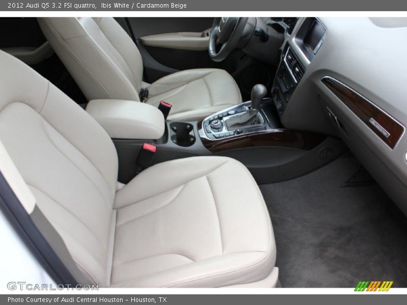 Ibis White / Cardamom Beige 2012 Audi Q5 3.2 FSI quattro