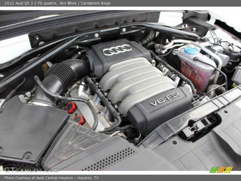 Ibis White / Cardamom Beige 2012 Audi Q5 3.2 FSI quattro