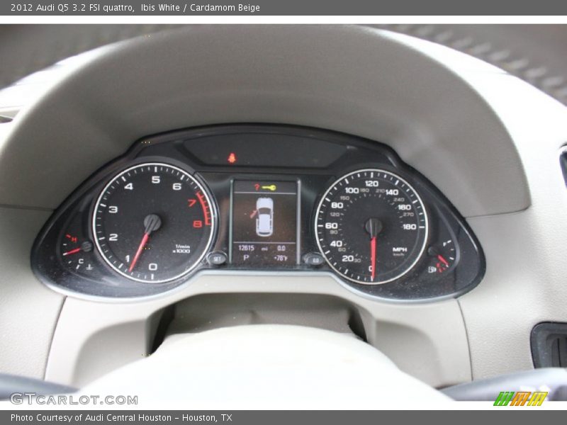 Ibis White / Cardamom Beige 2012 Audi Q5 3.2 FSI quattro