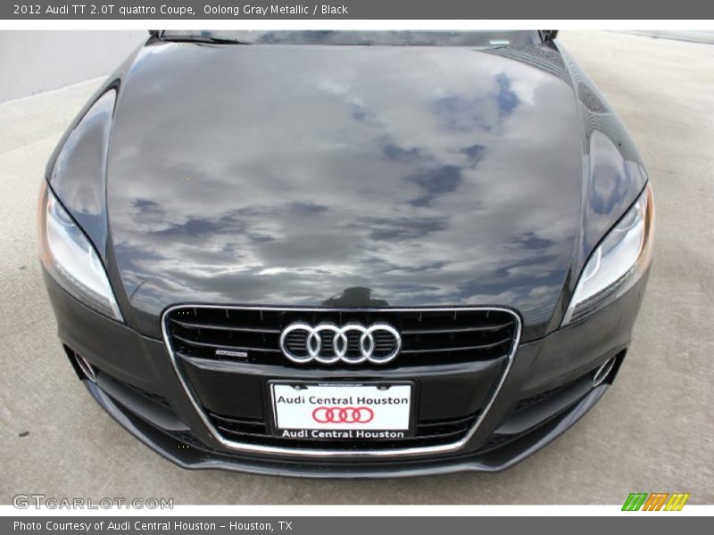 Oolong Gray Metallic / Black 2012 Audi TT 2.0T quattro Coupe