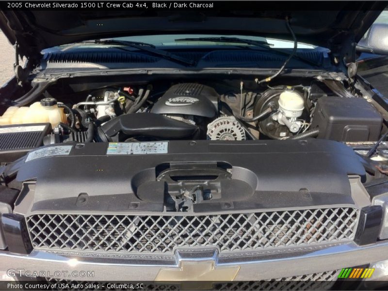 Black / Dark Charcoal 2005 Chevrolet Silverado 1500 LT Crew Cab 4x4