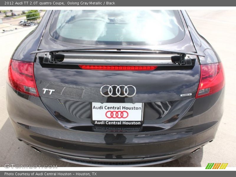 Oolong Gray Metallic / Black 2012 Audi TT 2.0T quattro Coupe