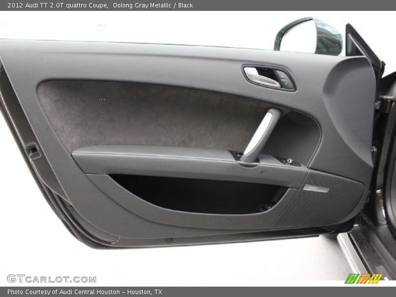Oolong Gray Metallic / Black 2012 Audi TT 2.0T quattro Coupe