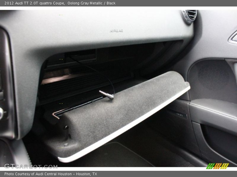 Oolong Gray Metallic / Black 2012 Audi TT 2.0T quattro Coupe