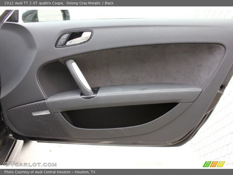 Oolong Gray Metallic / Black 2012 Audi TT 2.0T quattro Coupe