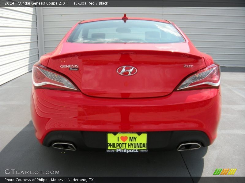 Tsukuba Red / Black 2014 Hyundai Genesis Coupe 2.0T