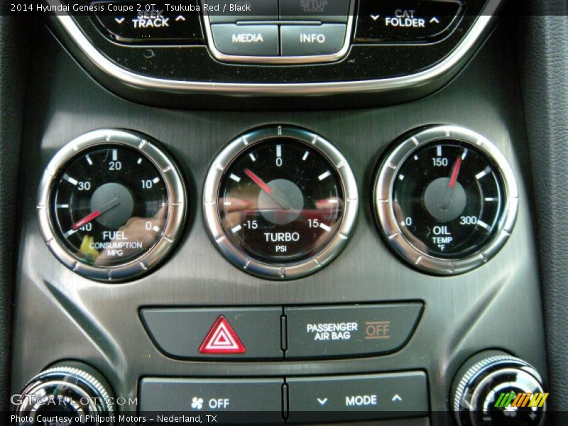  2014 Genesis Coupe 2.0T 2.0T Gauges