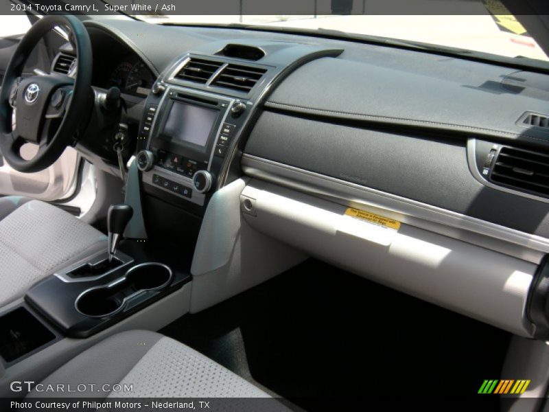 Super White / Ash 2014 Toyota Camry L