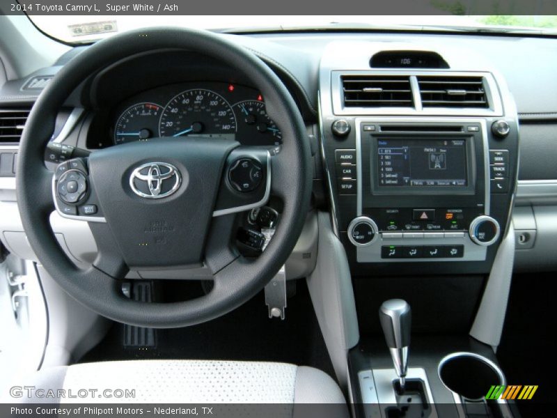 Super White / Ash 2014 Toyota Camry L