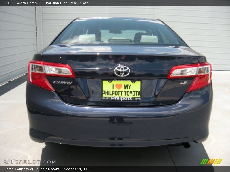 Parisian Night Pearl / Ash 2014 Toyota Camry LE