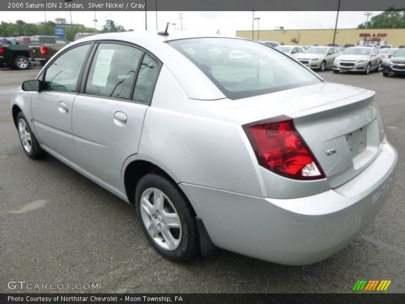 Silver Nickel / Gray 2006 Saturn ION 2 Sedan