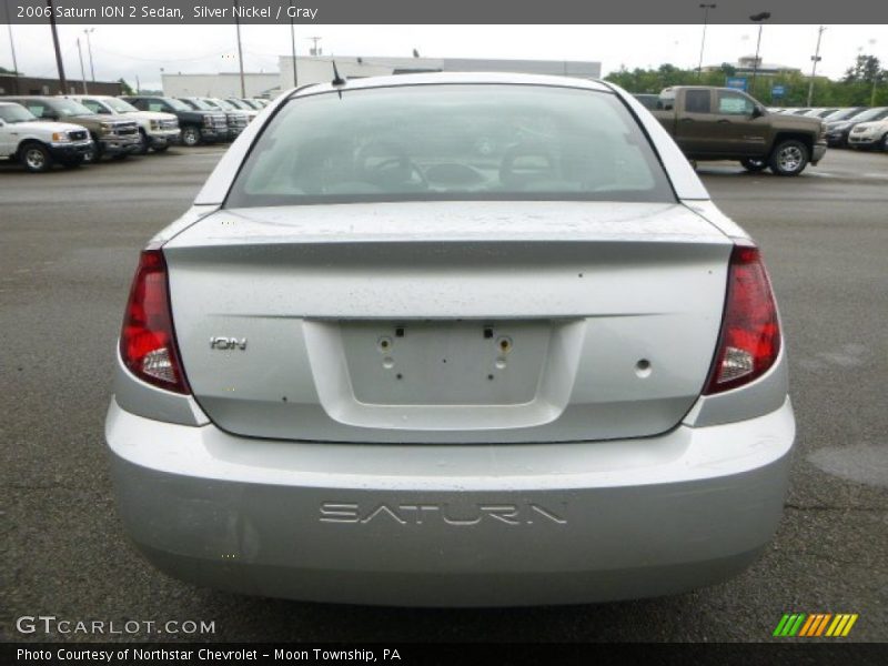Silver Nickel / Gray 2006 Saturn ION 2 Sedan