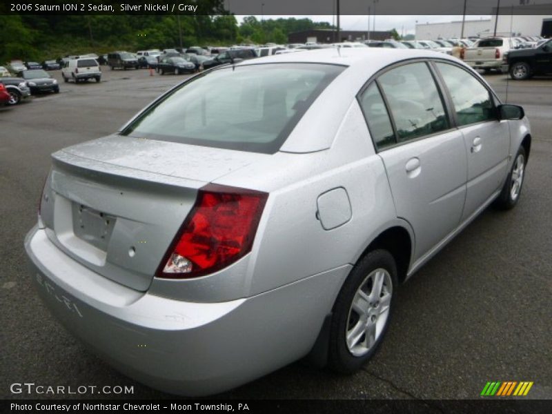 Silver Nickel / Gray 2006 Saturn ION 2 Sedan