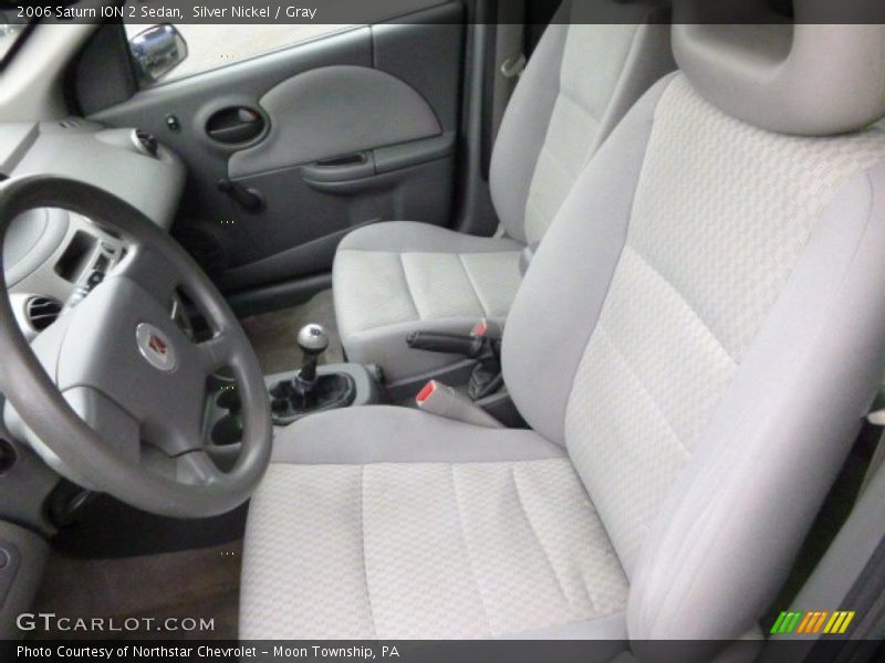 Silver Nickel / Gray 2006 Saturn ION 2 Sedan