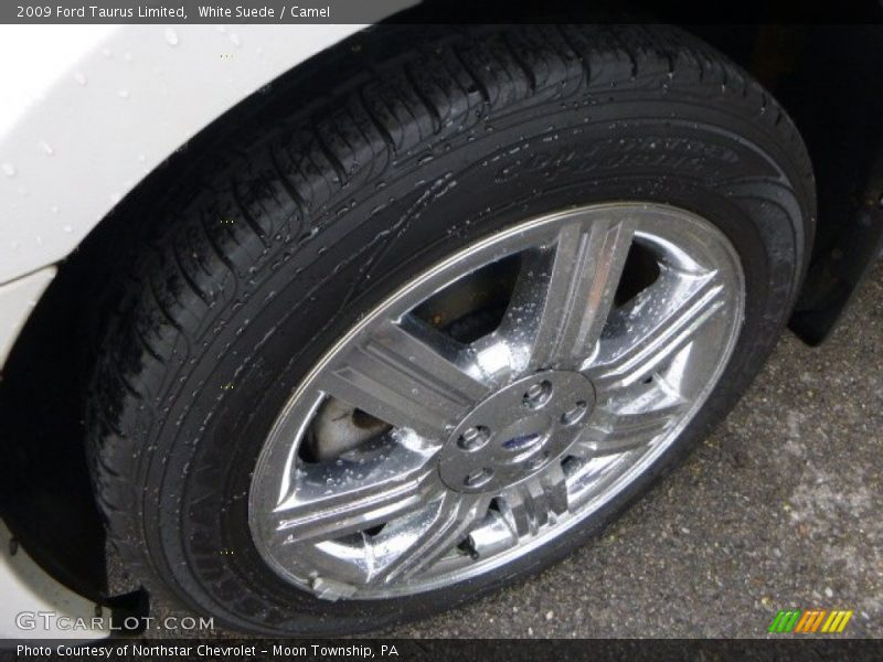 White Suede / Camel 2009 Ford Taurus Limited