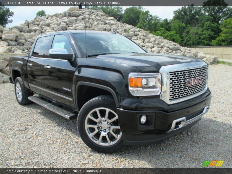 Onyx Black / Jet Black 2014 GMC Sierra 1500 Denali Crew Cab 4x4