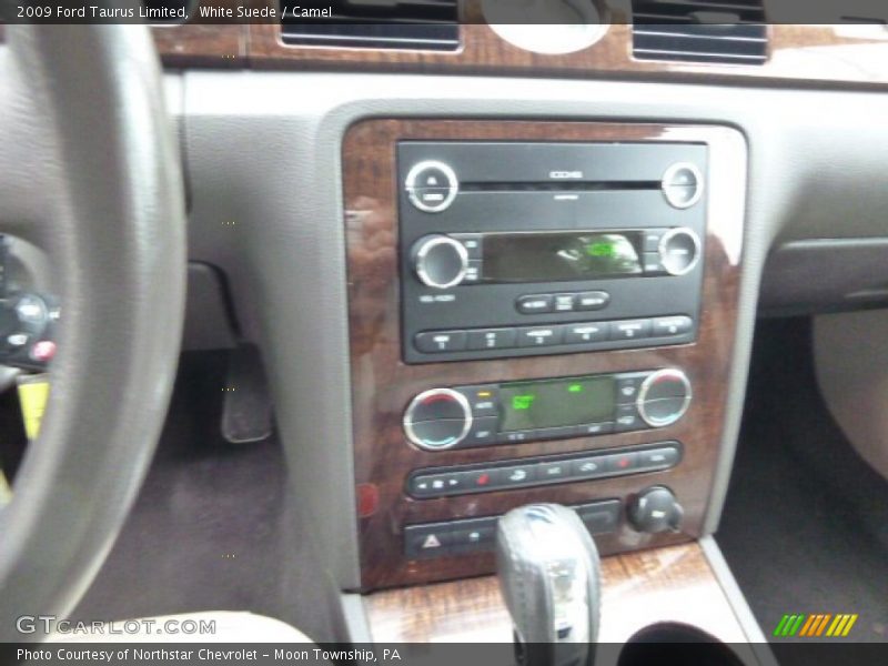 White Suede / Camel 2009 Ford Taurus Limited