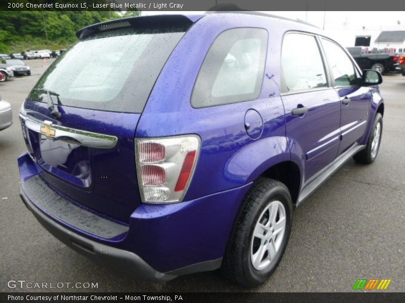 Laser Blue Metallic / Light Gray 2006 Chevrolet Equinox LS