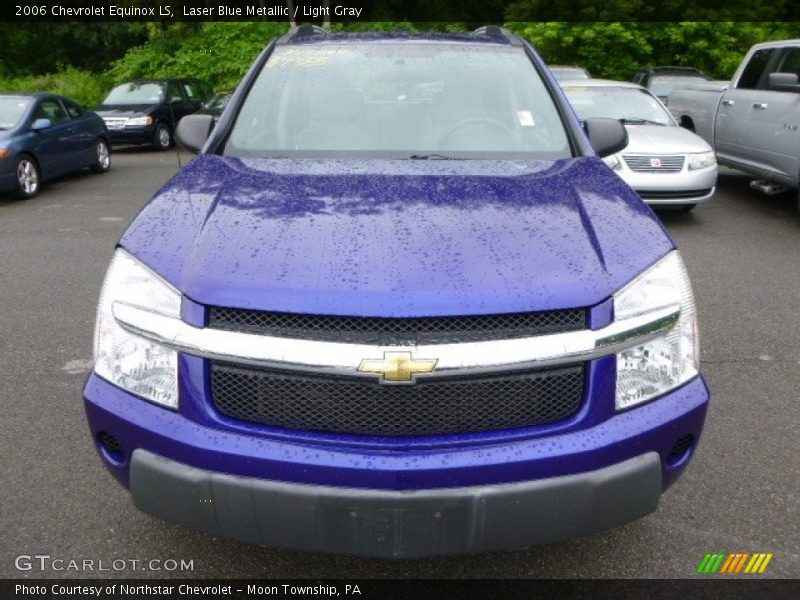 Laser Blue Metallic / Light Gray 2006 Chevrolet Equinox LS