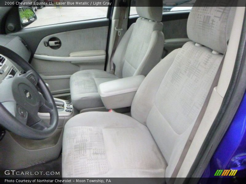 Laser Blue Metallic / Light Gray 2006 Chevrolet Equinox LS