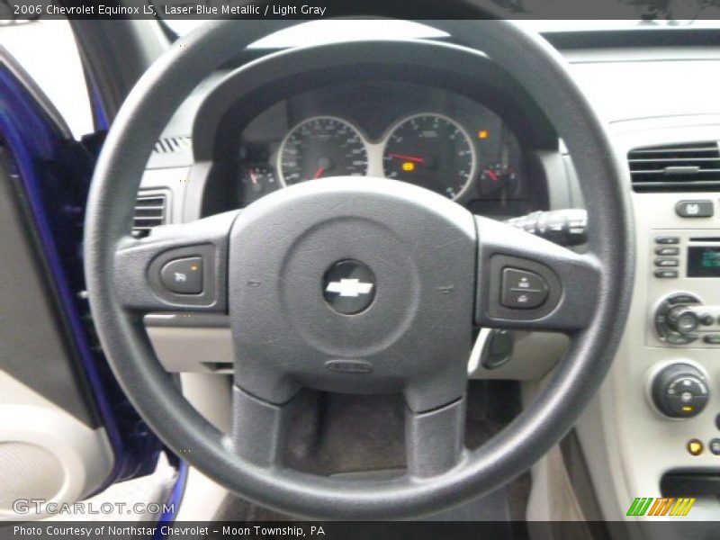 Laser Blue Metallic / Light Gray 2006 Chevrolet Equinox LS