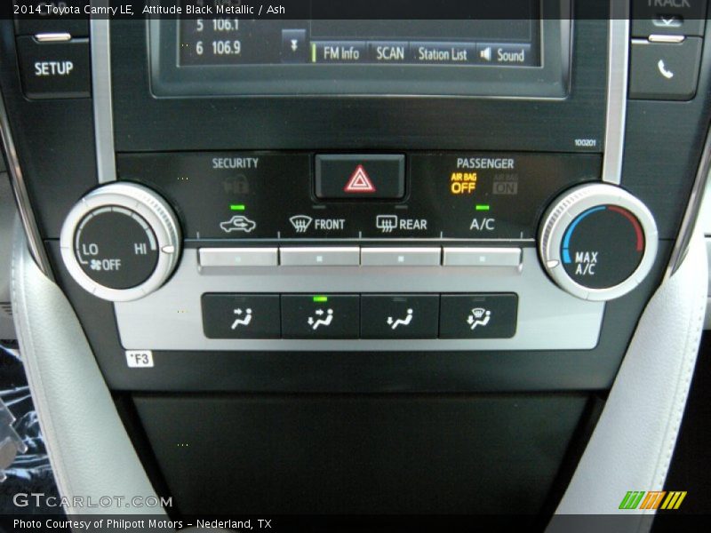 Attitude Black Metallic / Ash 2014 Toyota Camry LE