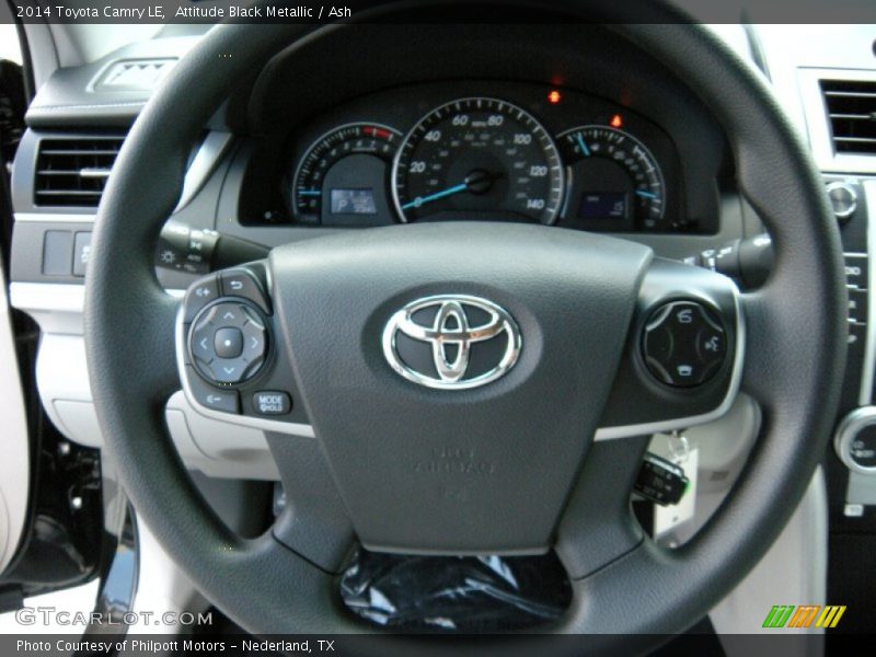 Attitude Black Metallic / Ash 2014 Toyota Camry LE