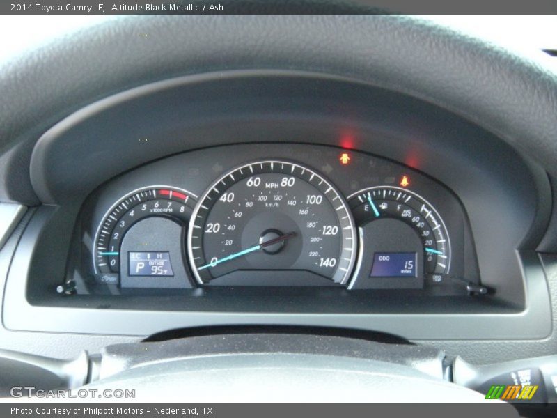 Attitude Black Metallic / Ash 2014 Toyota Camry LE