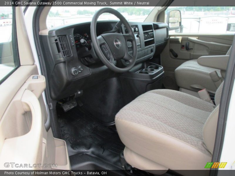  2014 Savana Cutaway 3500 Commercial Moving Truck Neutral Interior