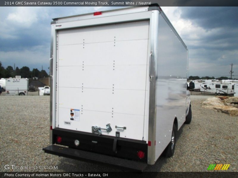 Summit White / Neutral 2014 GMC Savana Cutaway 3500 Commercial Moving Truck