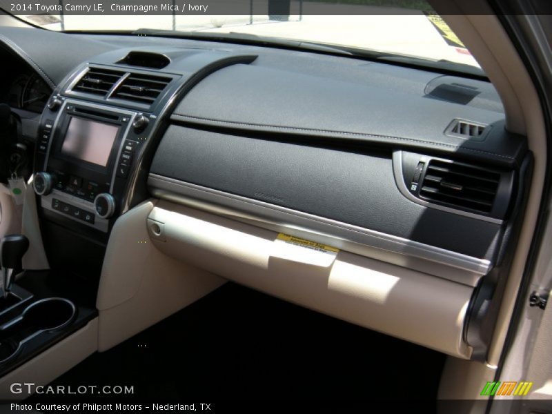 Champagne Mica / Ivory 2014 Toyota Camry LE
