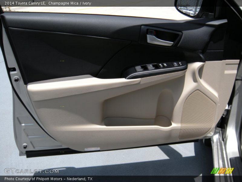 Champagne Mica / Ivory 2014 Toyota Camry LE