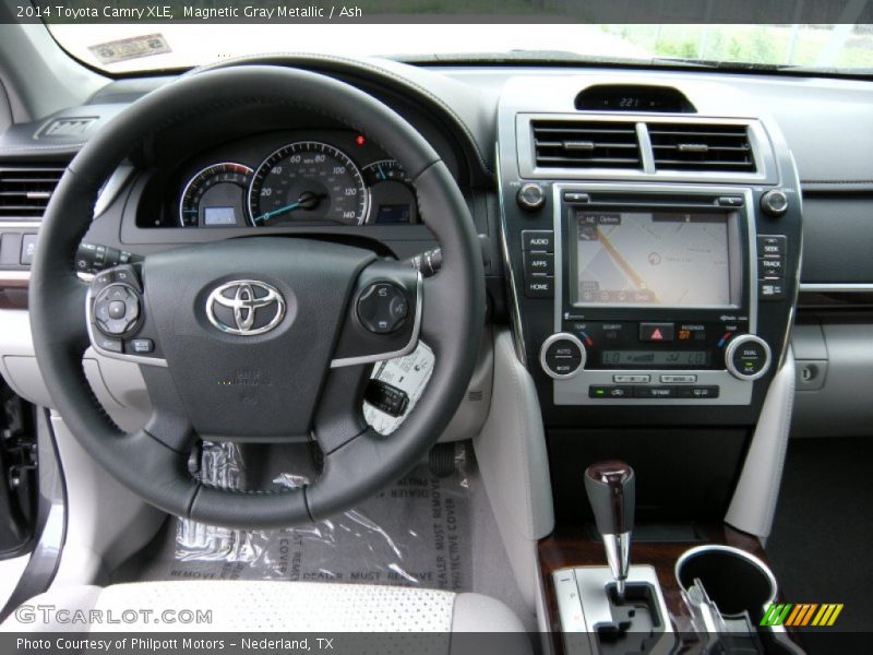 Dashboard of 2014 Camry XLE