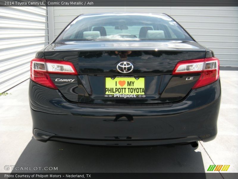 Cosmic Gray Metallic / Ash 2014 Toyota Camry LE