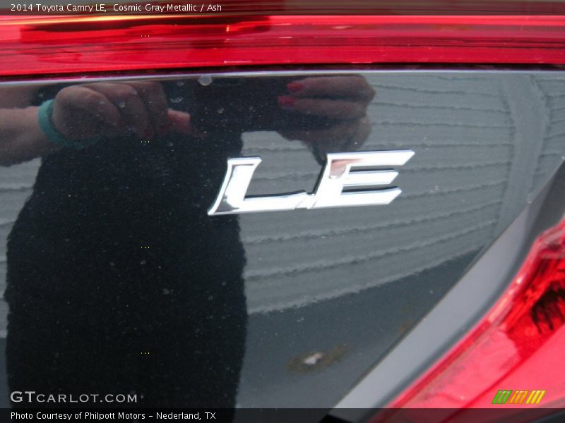 Cosmic Gray Metallic / Ash 2014 Toyota Camry LE