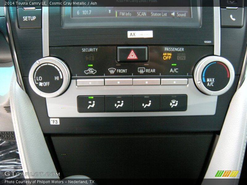 Cosmic Gray Metallic / Ash 2014 Toyota Camry LE