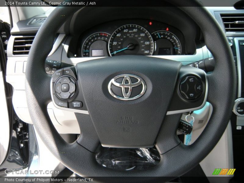Cosmic Gray Metallic / Ash 2014 Toyota Camry LE