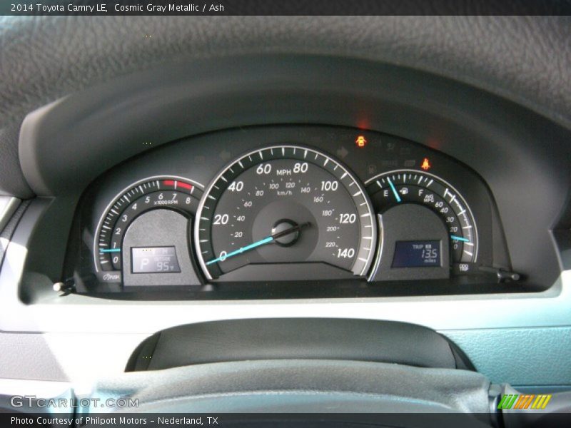 Cosmic Gray Metallic / Ash 2014 Toyota Camry LE