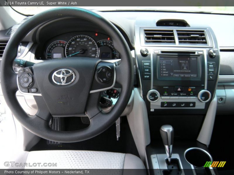 Super White / Ash 2014 Toyota Camry LE