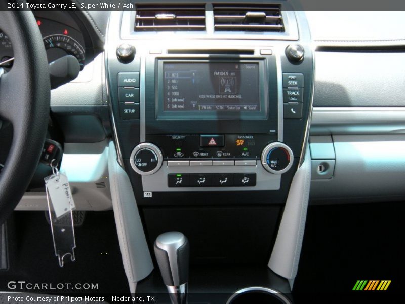 Super White / Ash 2014 Toyota Camry LE