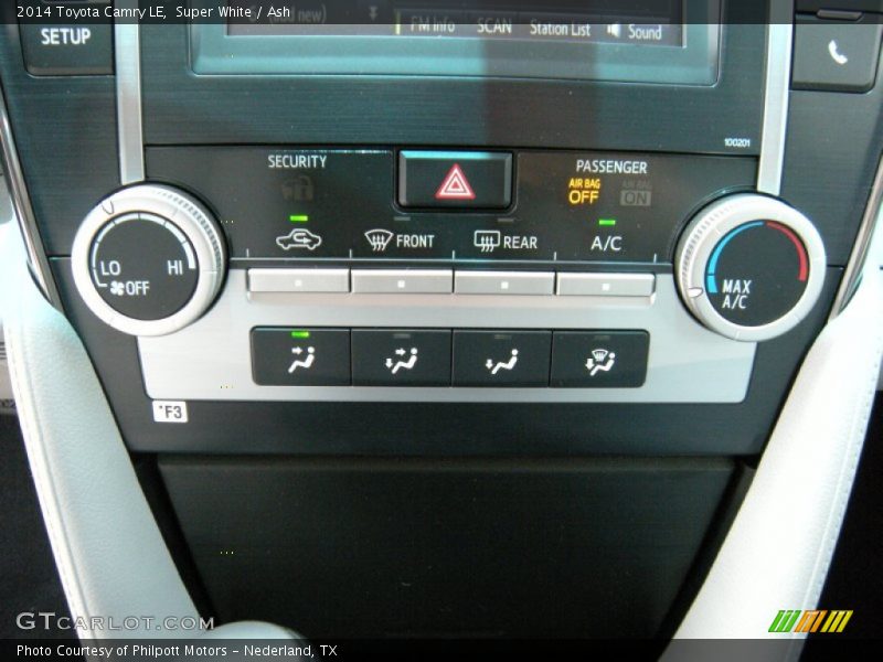 Super White / Ash 2014 Toyota Camry LE